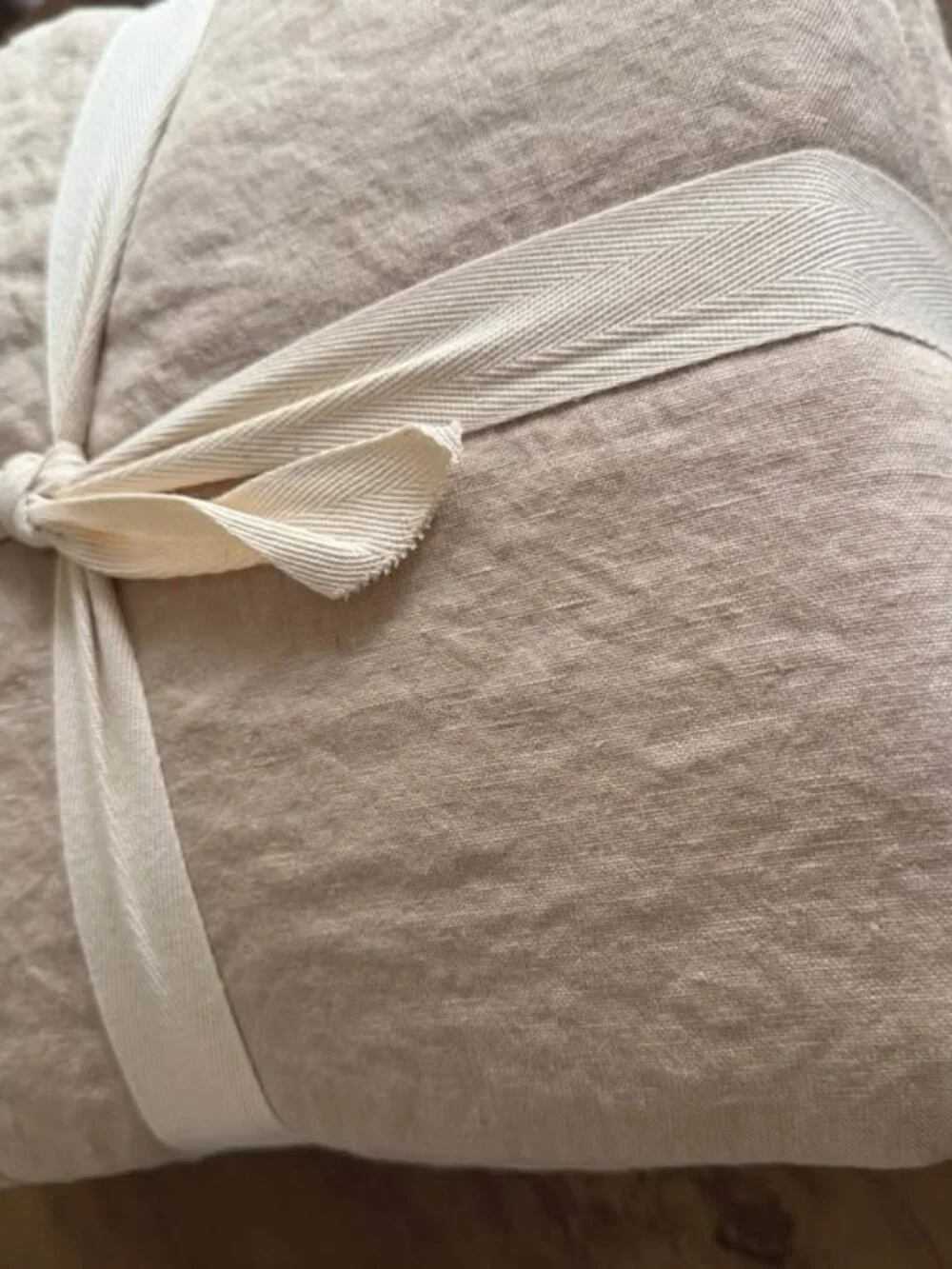 The Citizenry KING Oat Stonewashed 100% LINEN 4PCS Sheet Set